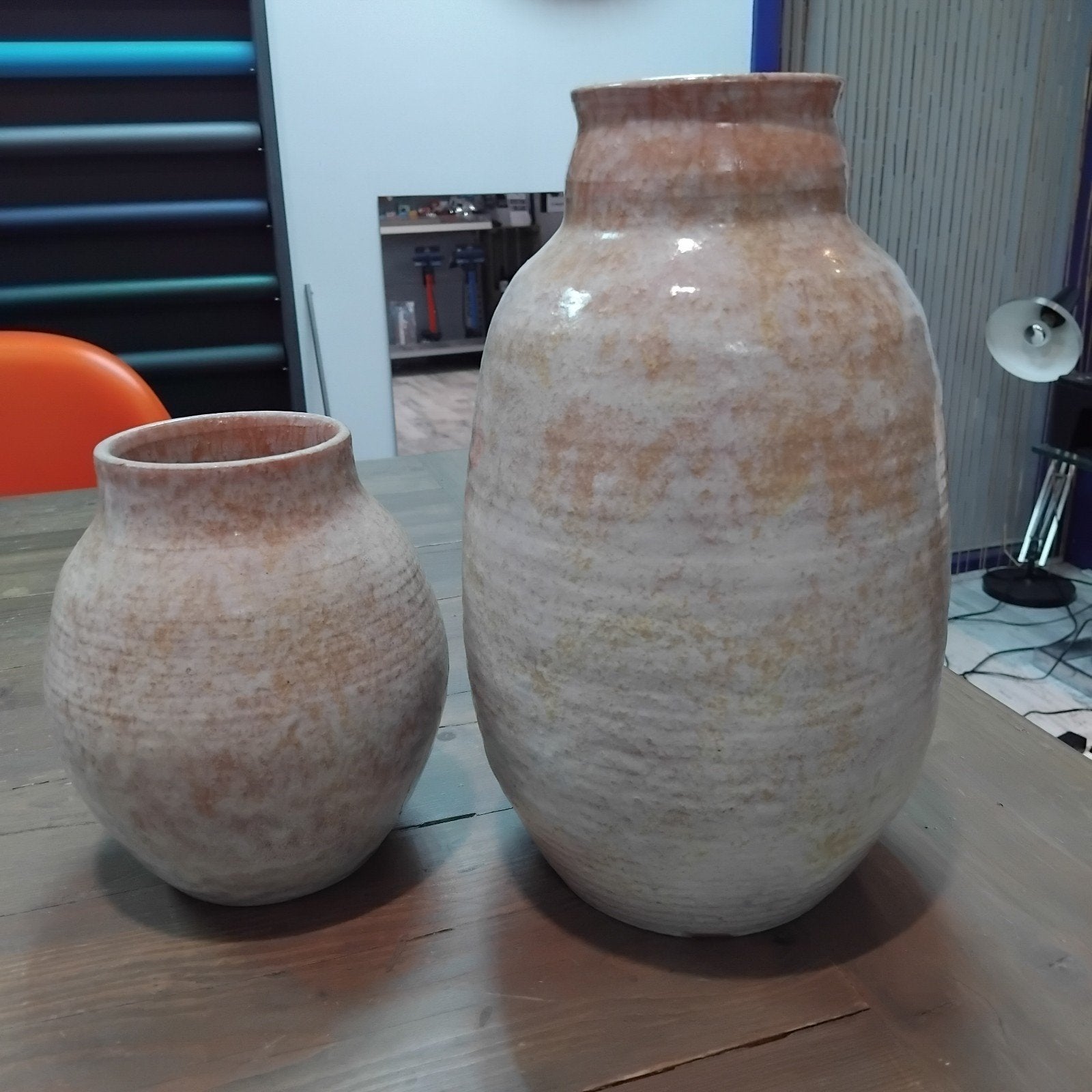 Frans v Katwijk twee vazen, Antiek en Kunst, Ophalen of Verzenden