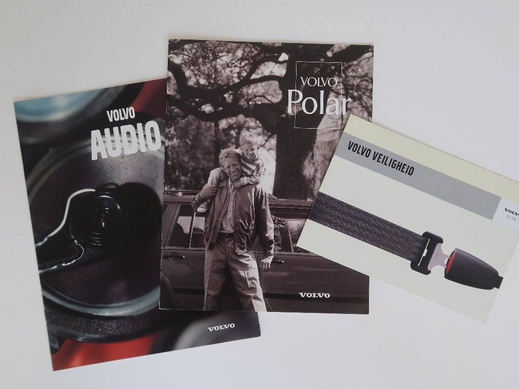 Volvo polar1997 audio en veiligheids folders, Ophalen of Verzenden, Gelezen, Volvo