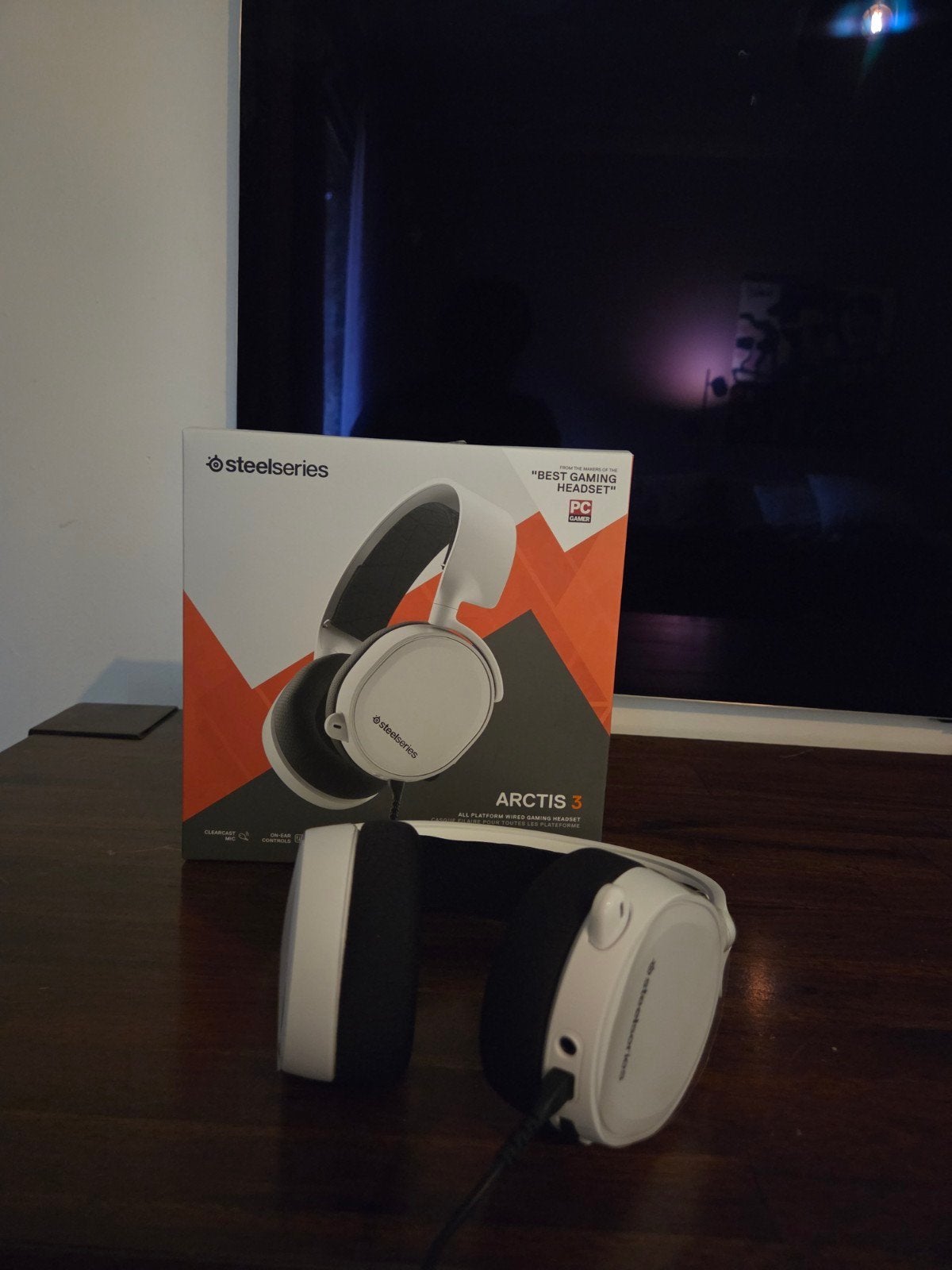 SteelSeries Arctis 3 Gaming Headset Wit - Zo goed als n, Gaming, Ophalen of Verzenden, Zo goed als nieuw, Wit