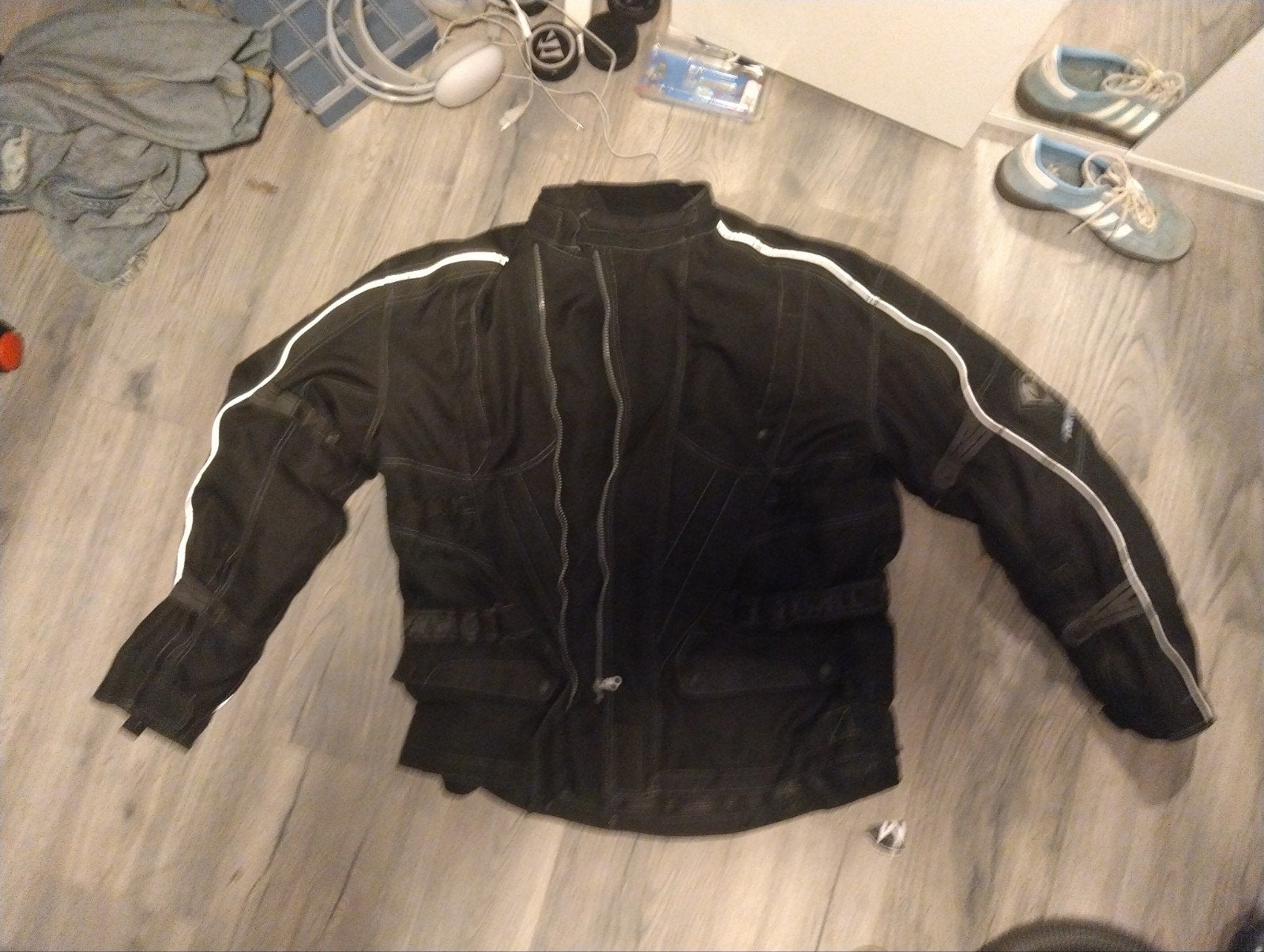 Lookwell motorjas 4XL - Gebruikt, nog in goede staat, Ophalen, Jas | textiel, Heren, Lookwell