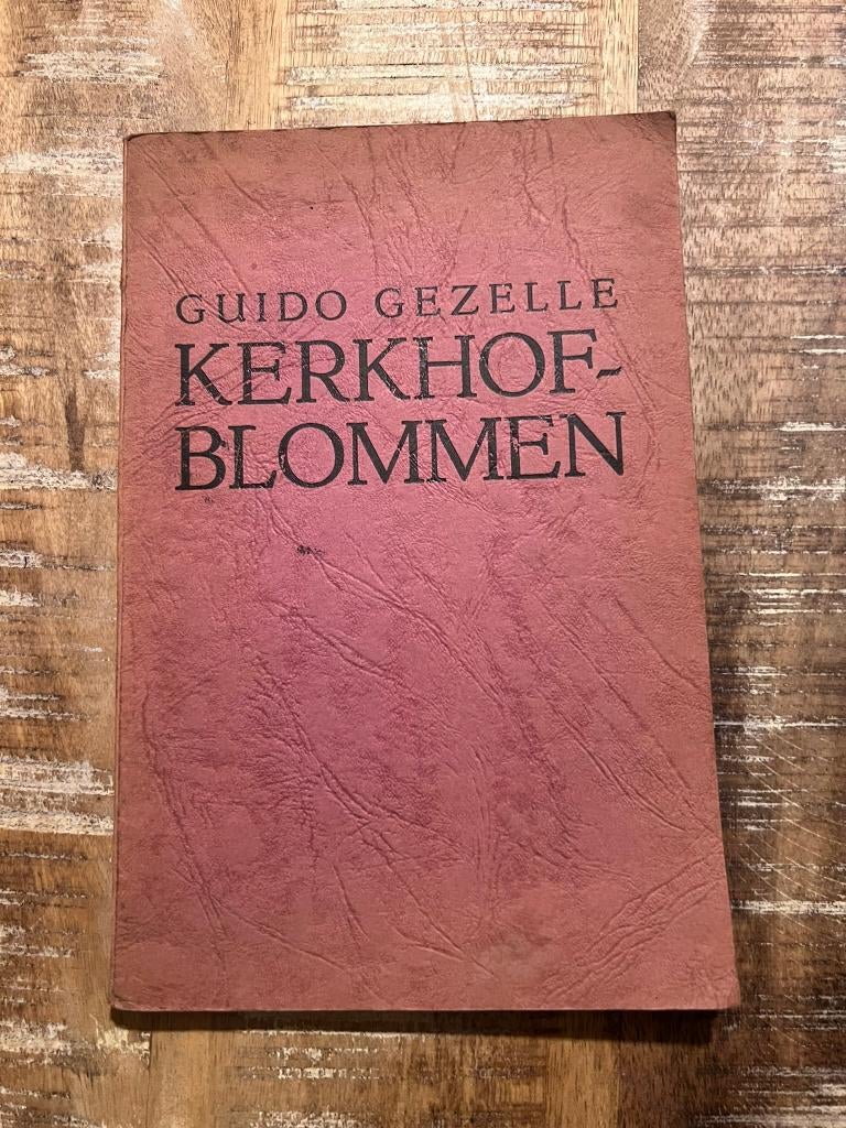 Kerkhofblommen - Guido Gezelle, Boeken, Ophalen of Verzenden, Gelezen, Guido Gezelle, Eén auteur
