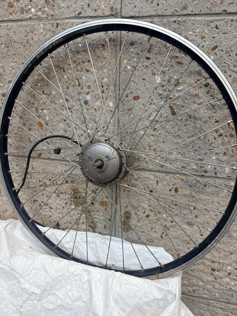 Sparta Voorwiel elektronische fiets, Fietsen en Brommers, Fietsonderdelen, Ophalen of Verzenden, Zo goed als nieuw