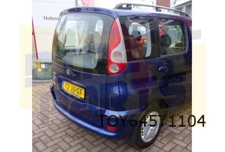 Toyota Yaris Verso (-11/02) achterlicht Rechts Origineel! 81, -, Verzenden, -, Nieuw
