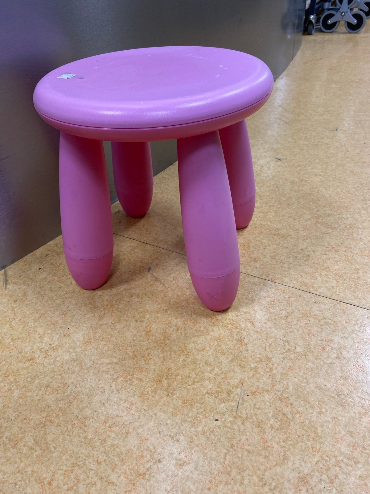 IKEA Mammut kinderstoel roze, Ophalen of Verzenden, Gebruikt, Stoel