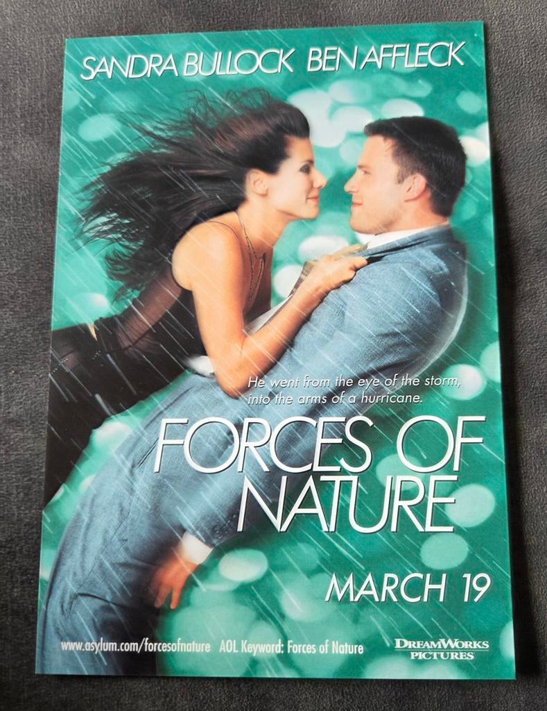 Forces of Nature - 1999, Verzenden, 1980 tot heden, Ongelopen, Sterren en Beroemdheden