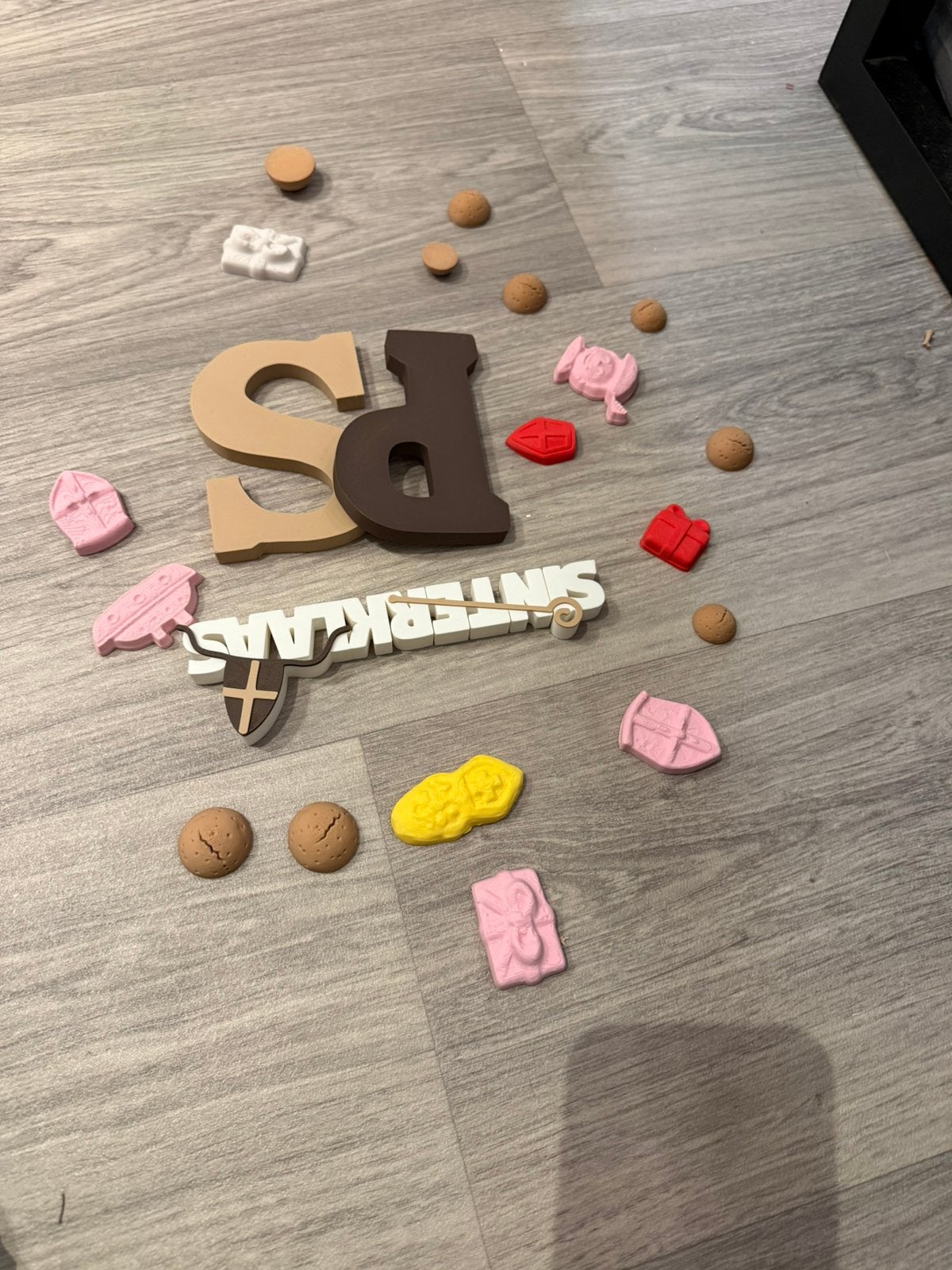 Sinterklaas en Pieten strooigoed en wordpops, Ophalen of Verzenden, Zo goed als nieuw