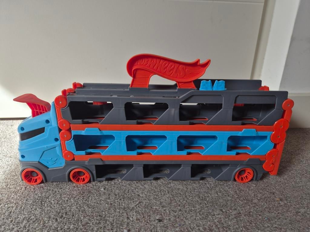 Hot Wheels Speedway Oplegger - Draagbare Racebaan, Ophalen of Verzenden, Gebruikt