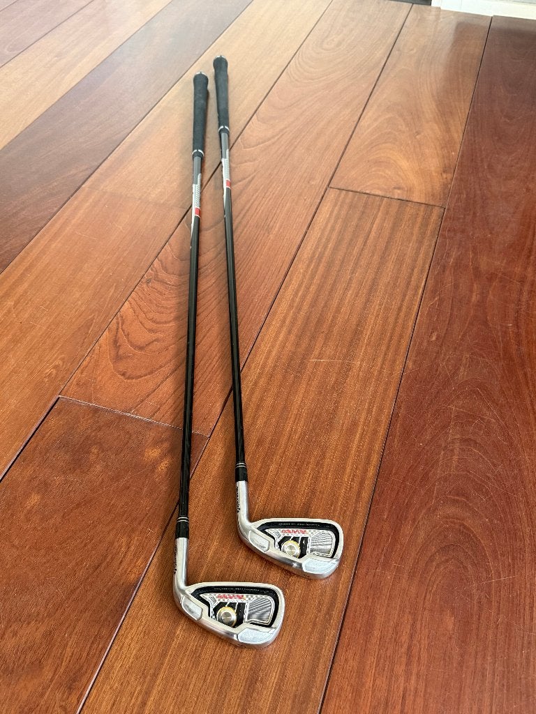 Taylor Made golfclubs ijzers 4 en 5 met Graphite shafts izgs, Sport en Fitness, Golf, Ophalen, Zo goed als nieuw, Club, Overige merken