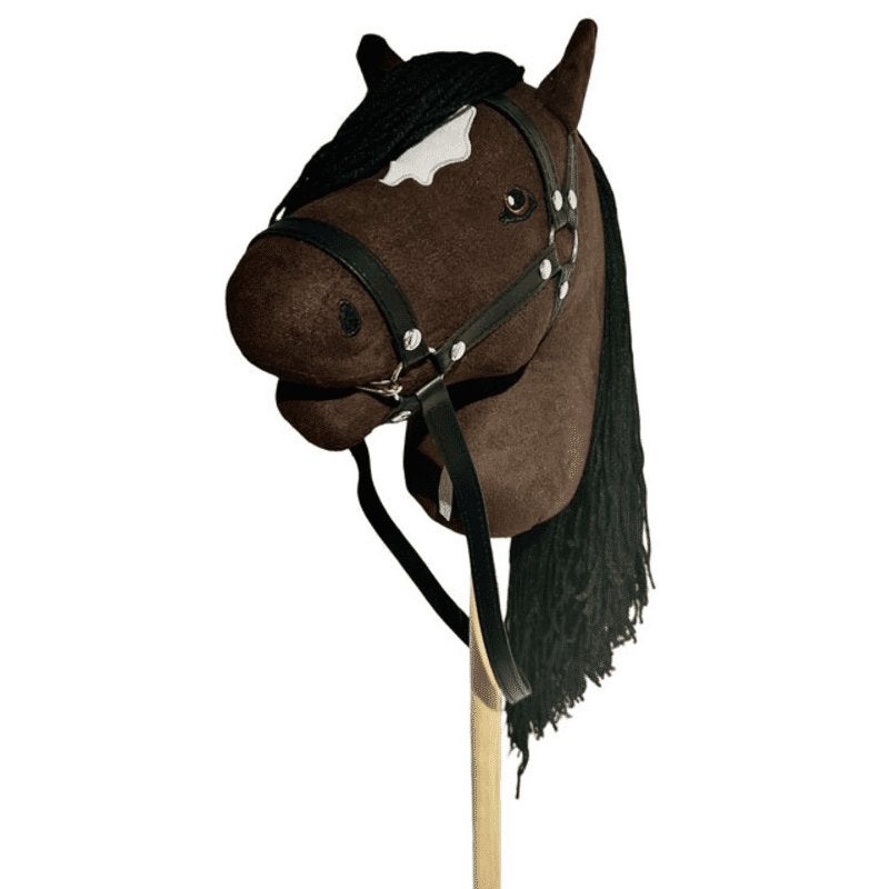 Luxe Hobby Horse met open mond | ByToizz | Kleur Bruin, Hobby en Vrije tijd, Ophalen of Verzenden, Nieuw