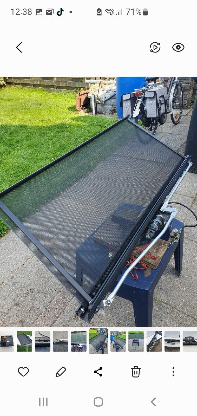 BMW E90/91Achterraam Zonnescherm Rollo - Origineel (7117954), Ophalen of Verzenden, Gebruikt, BMW