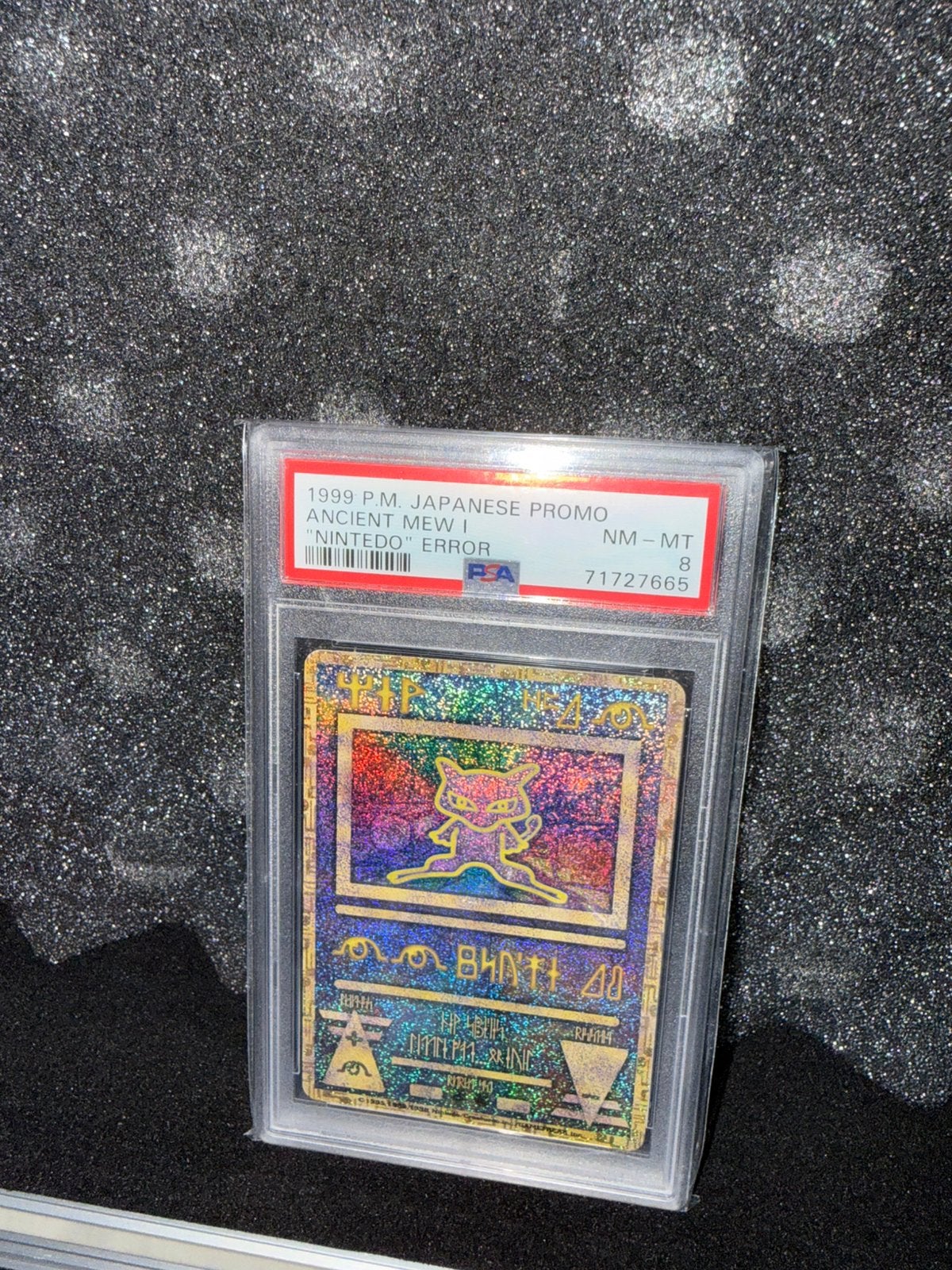 Psa 8 ancient mew ‘nintedo’ error pokemon, Ophalen of Verzenden, Zo goed als nieuw