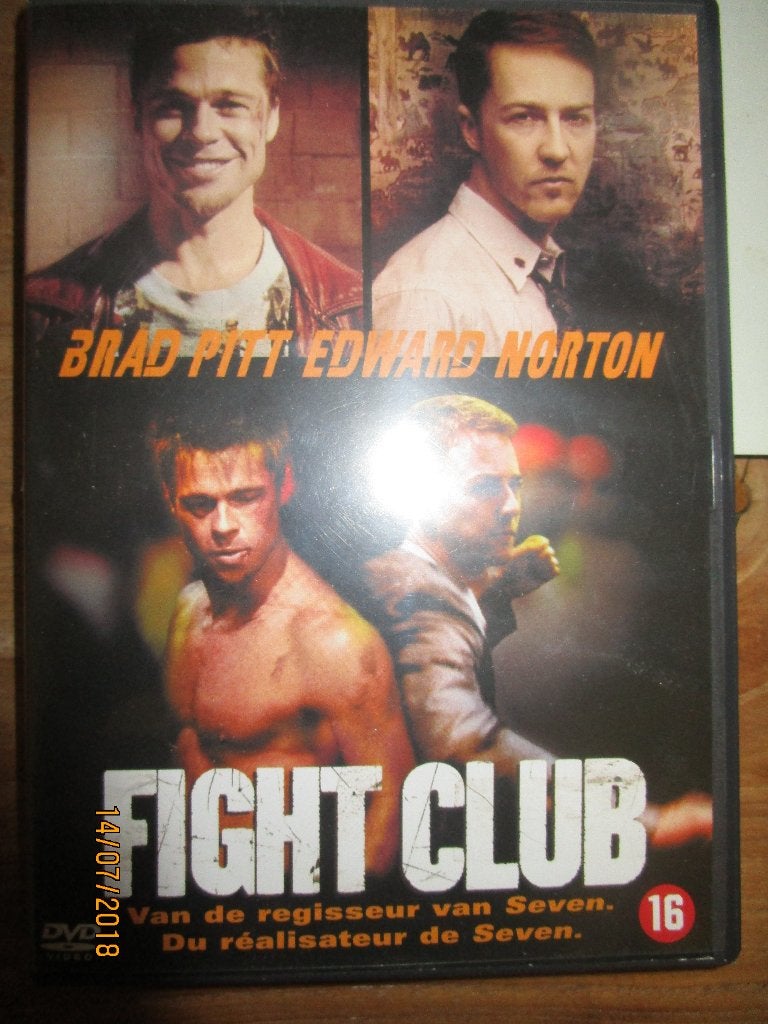 dvd Fight club, Vanaf 16 jaar, Ophalen of Verzenden, Zo goed als nieuw, Actiethriller