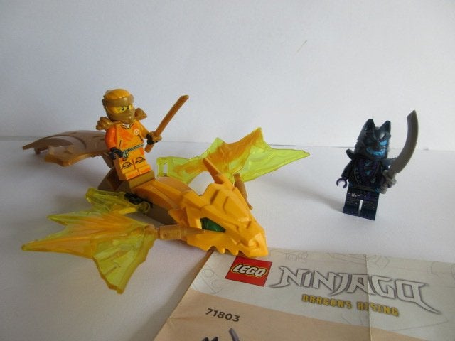 71803 Ninjago, Arin's Rising Dragon Strike, Lego, Ophalen of Verzenden, Compleet, Zo goed als nieuw
