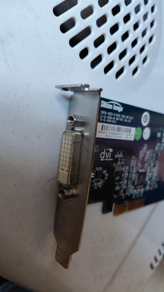 Silicon Image ORION AD02-N DVI PCI Videokaart, Gebruikt, Overige soorten, Ophalen of Verzenden, Overige chipsets