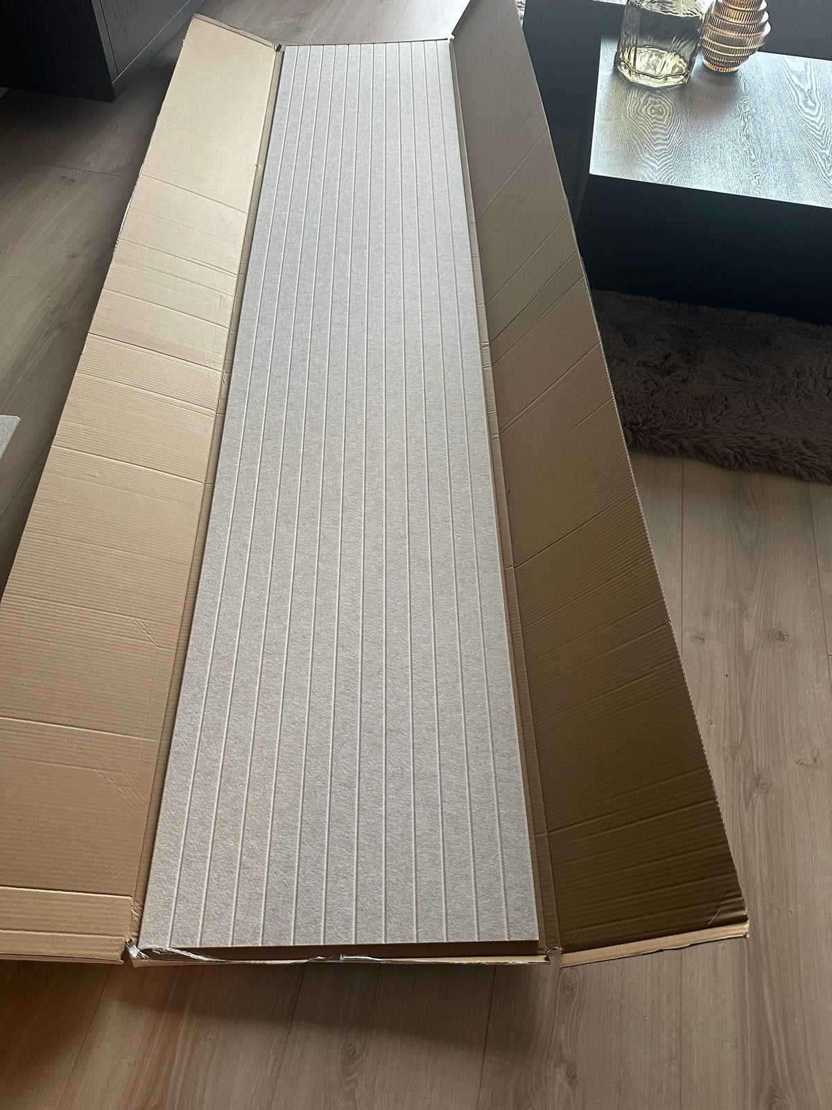 Silentlines Viltpaneel Beige 1stuk, Doe-het-zelf en Verbouw, Tegels, Ophalen, 40 tot 60 cm, Wandtegels, Nieuw