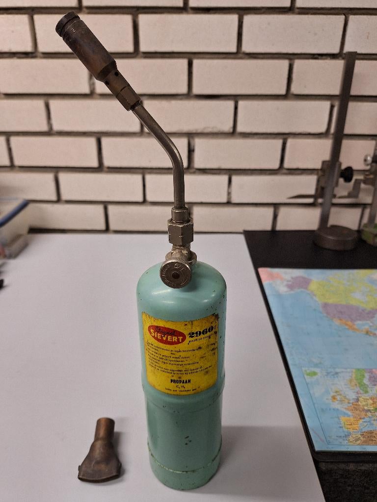 Sievert 2960 soldeer en verf brander, Ophalen, Gebruikt