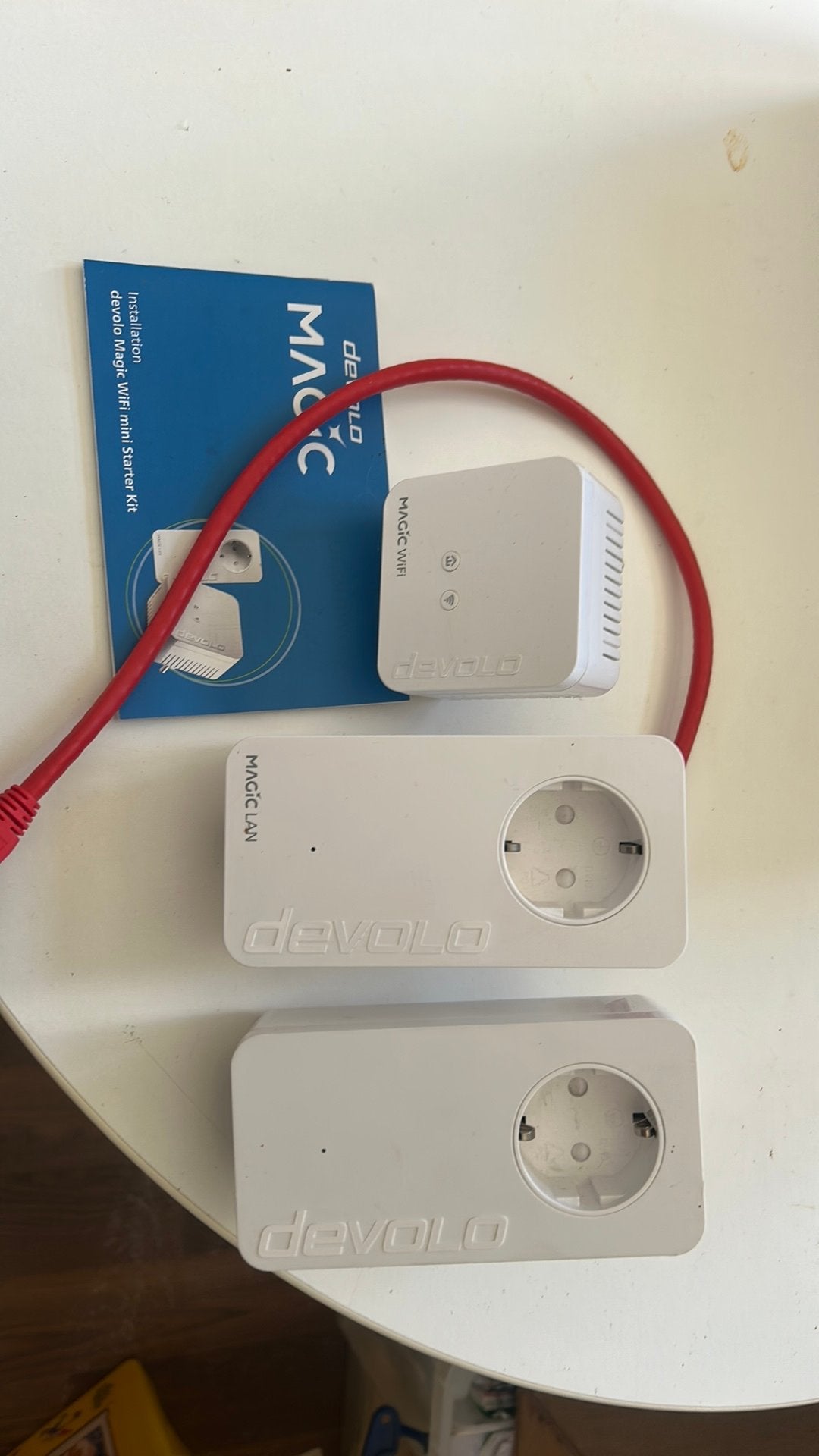 Devolo Magic WiFi mini Starter Kit - Powerline Adapter, Ophalen, Zo goed als nieuw, Router
