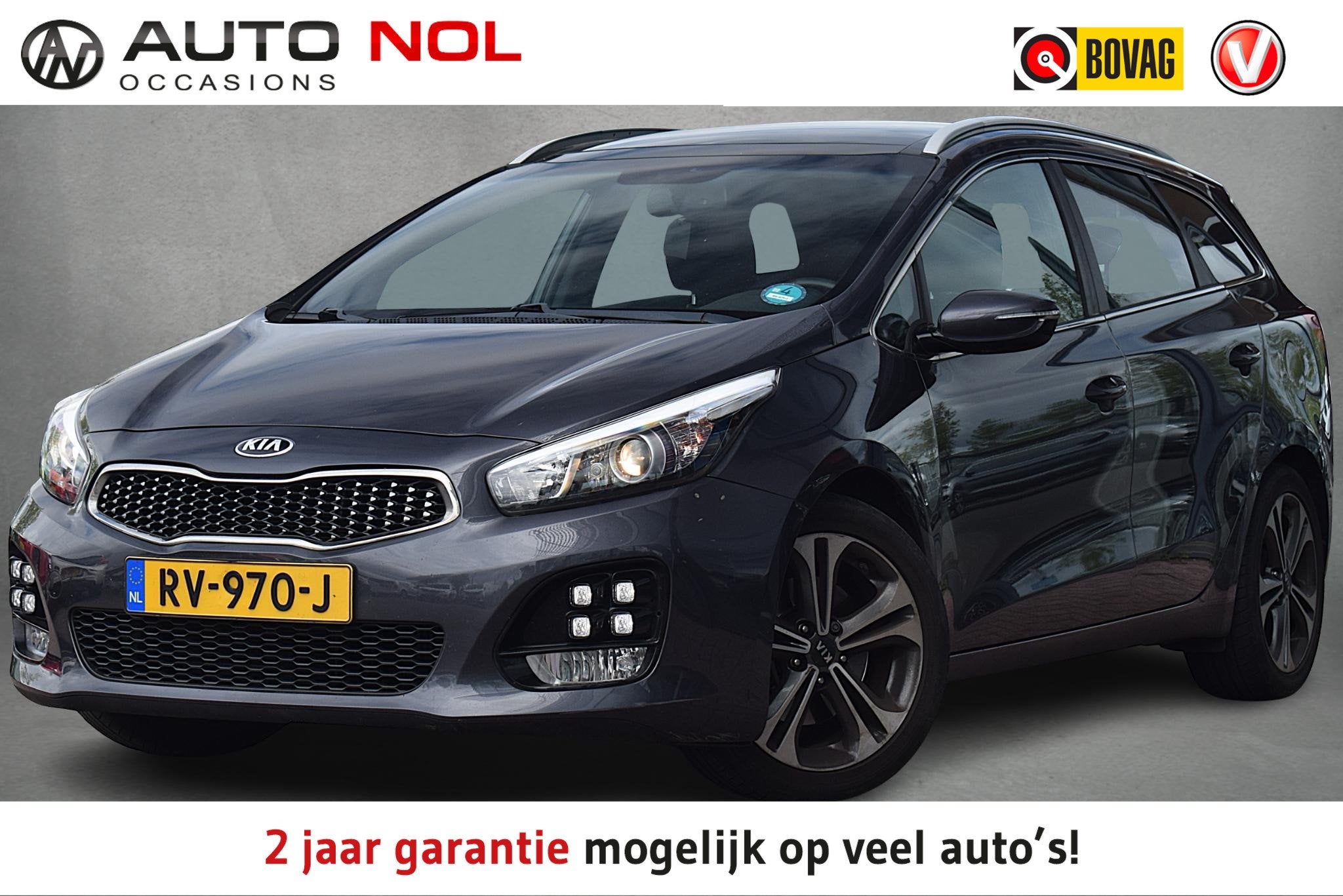Kia cee'd Sportswagon 1.0 T-GDi GT-Line Summer Edition | App, Auto's, Kia, Stof, Gebruikt, Euro 6, Origineel Nederlands