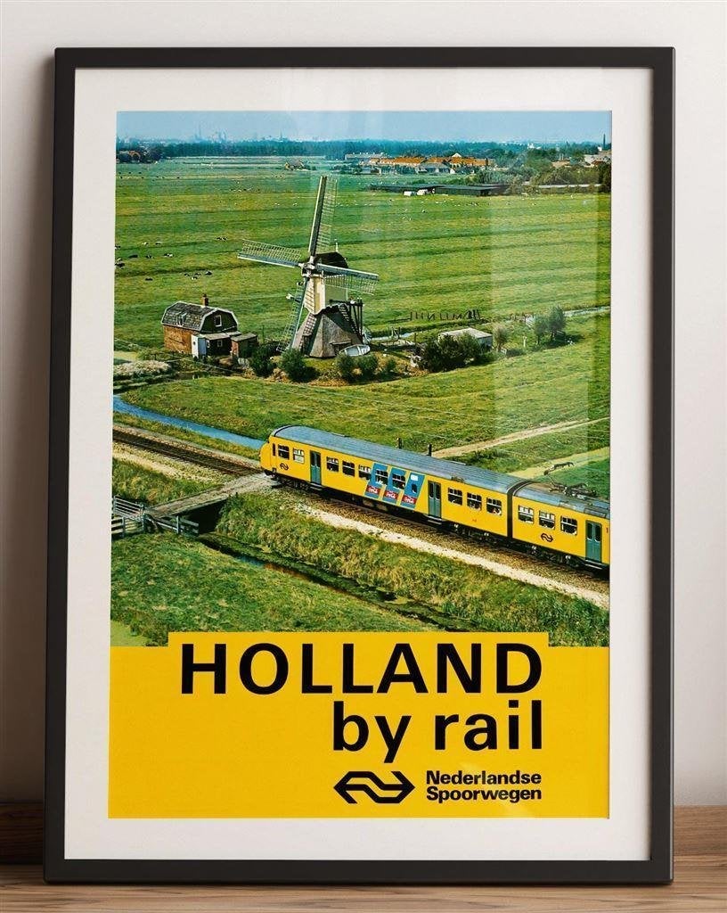de NEDERLANDSE SPOORWEGEN NS Affiche Poster#1, Verzenden, Nieuw, Trein, Overige typen