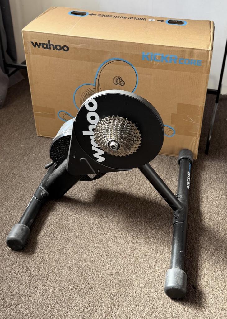 Wahoo KICKR Core Smart Trainer-11-speed cassette 11-34T, Ophalen, Zo goed als nieuw, Overige typen