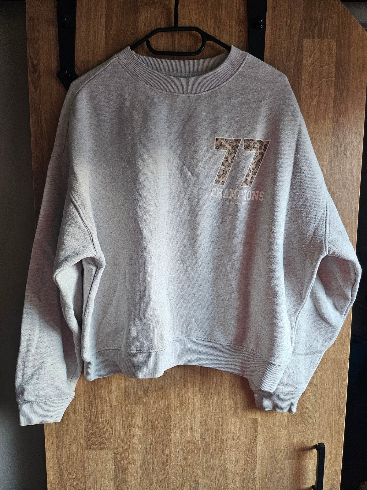 Seven Sisters sweater met luipaardprint '77' - Maat M, Kleding | Dames, Maat 38/40 (M), Seven Sisters, Ophalen of Verzenden, Zo goed als nieuw