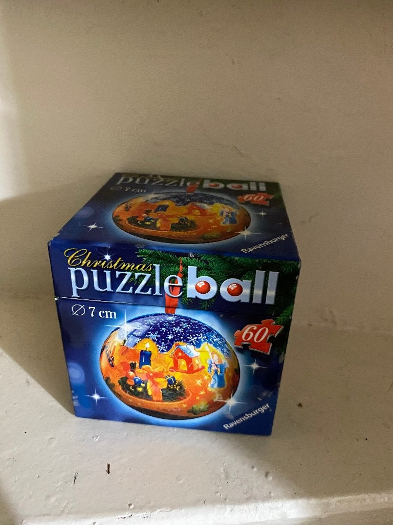Puzzelbal Kerststukje, Ophalen of Verzenden, Zo goed als nieuw