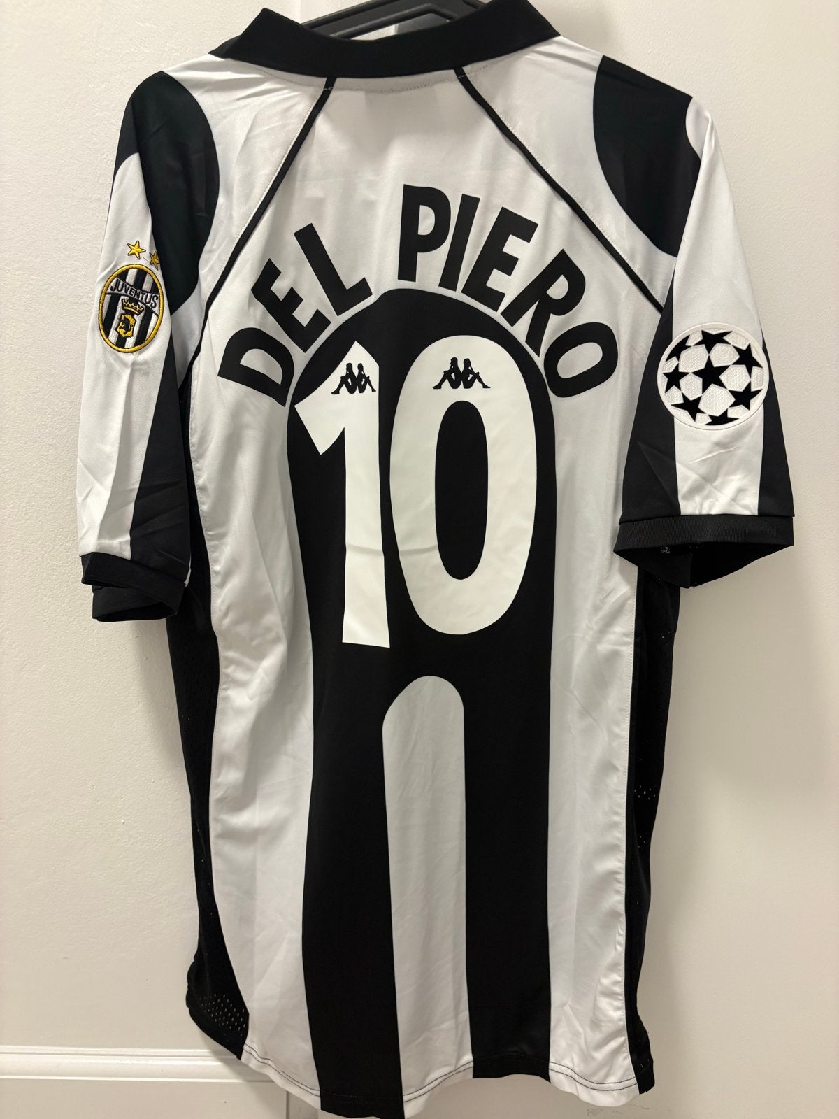 Retro Juventus Del Piero XL Sony Minidisc Kappa Zidane, Maat XL, Ophalen of Verzenden, Nieuw, Shirt