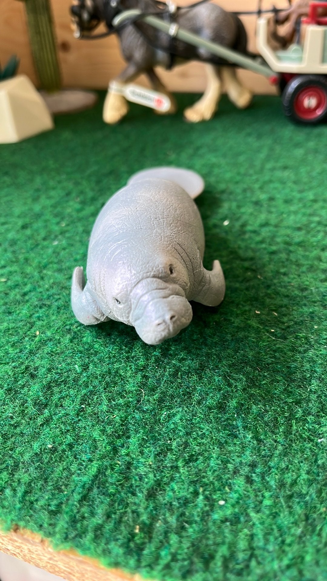 Schleich zeekoe, Ophalen of Verzenden, Zo goed als nieuw, Paard, Beeldje of Figuurtje