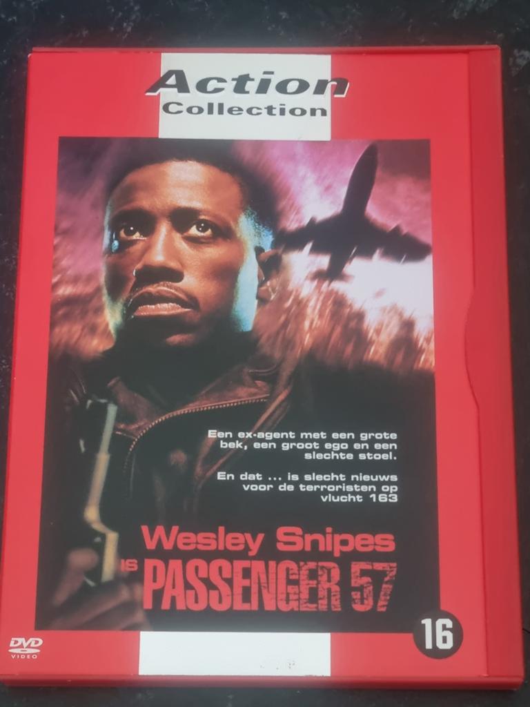Passenger 57 - Actie DVD met Wesley Snipes, Cd's en Dvd's, Dvd's | Actie, Vanaf 16 jaar, Ophalen of Verzenden, Zo goed als nieuw