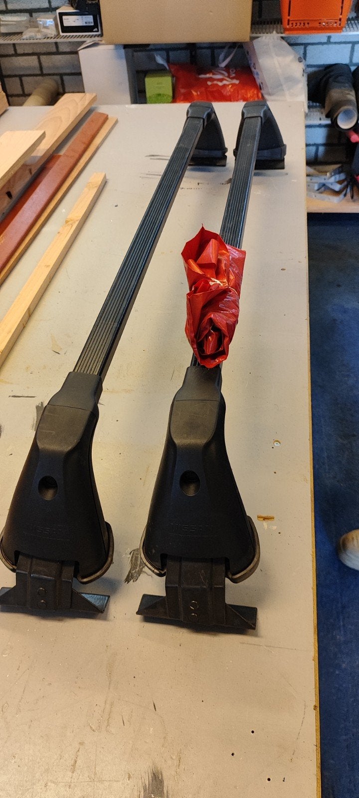 Dakdragers voor Nissan Note - Max 50 kg, Ophalen, Gebruikt