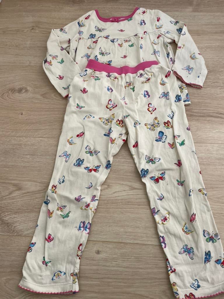 Winter pyjama met vlinders Cath Kidston maat 110/116, Ophalen of Verzenden, Zo goed als nieuw, Meisje, Nacht- of Onderkleding