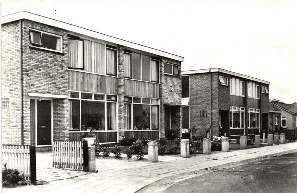 Amperelaan, Heerenveen - ongelopen, Verzenden, 1960 tot 1980, Ongelopen, Friesland