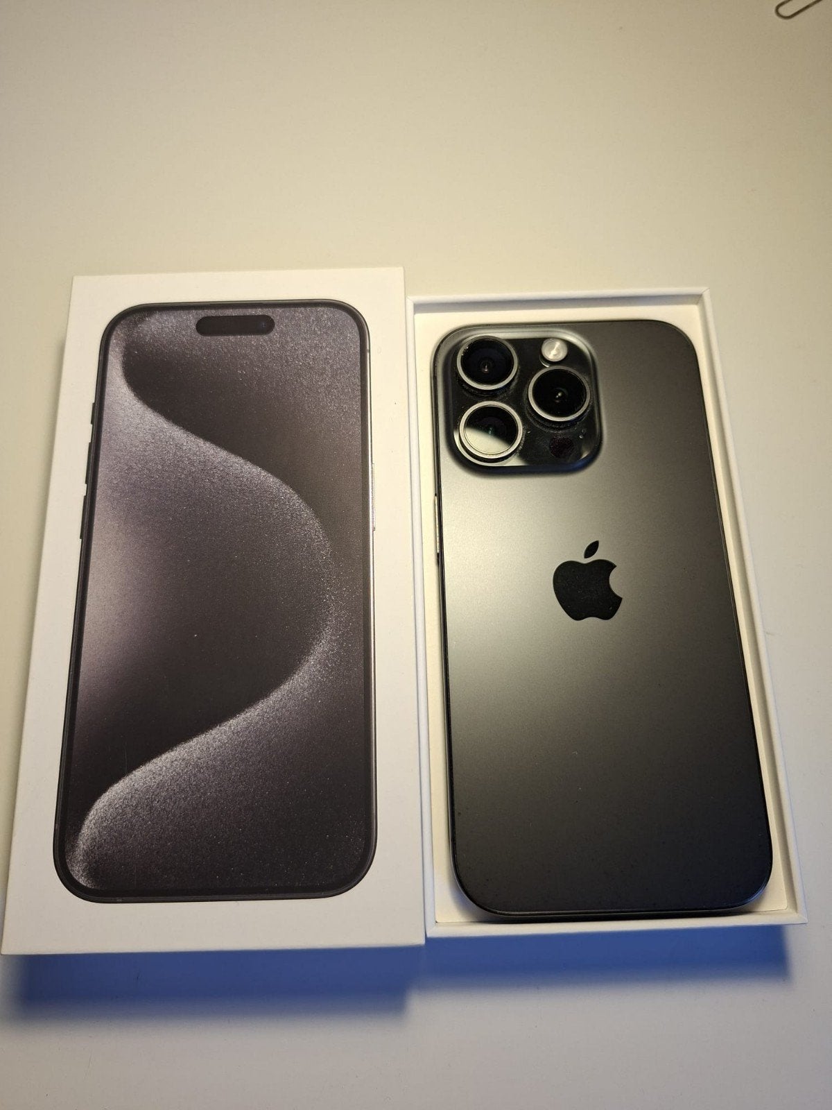 Iphone 15 Pro, Ophalen, 128 GB, Zwart, Zo goed als nieuw