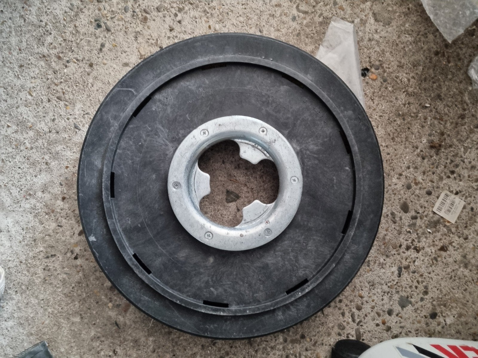 Cleanfix R44-180 Schrobborstel Nylon, Ophalen of Verzenden, Gebruikt
