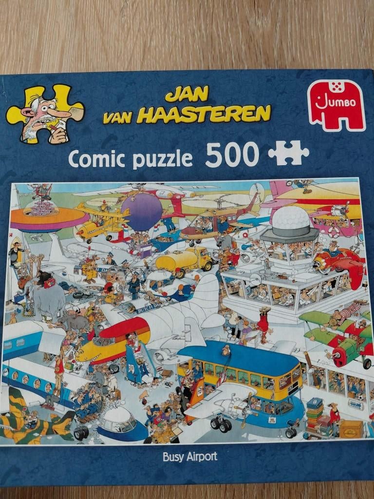 Jan van Haasteren, Ophalen, 500 t/m 1500 stukjes, Zo goed als nieuw, Legpuzzel