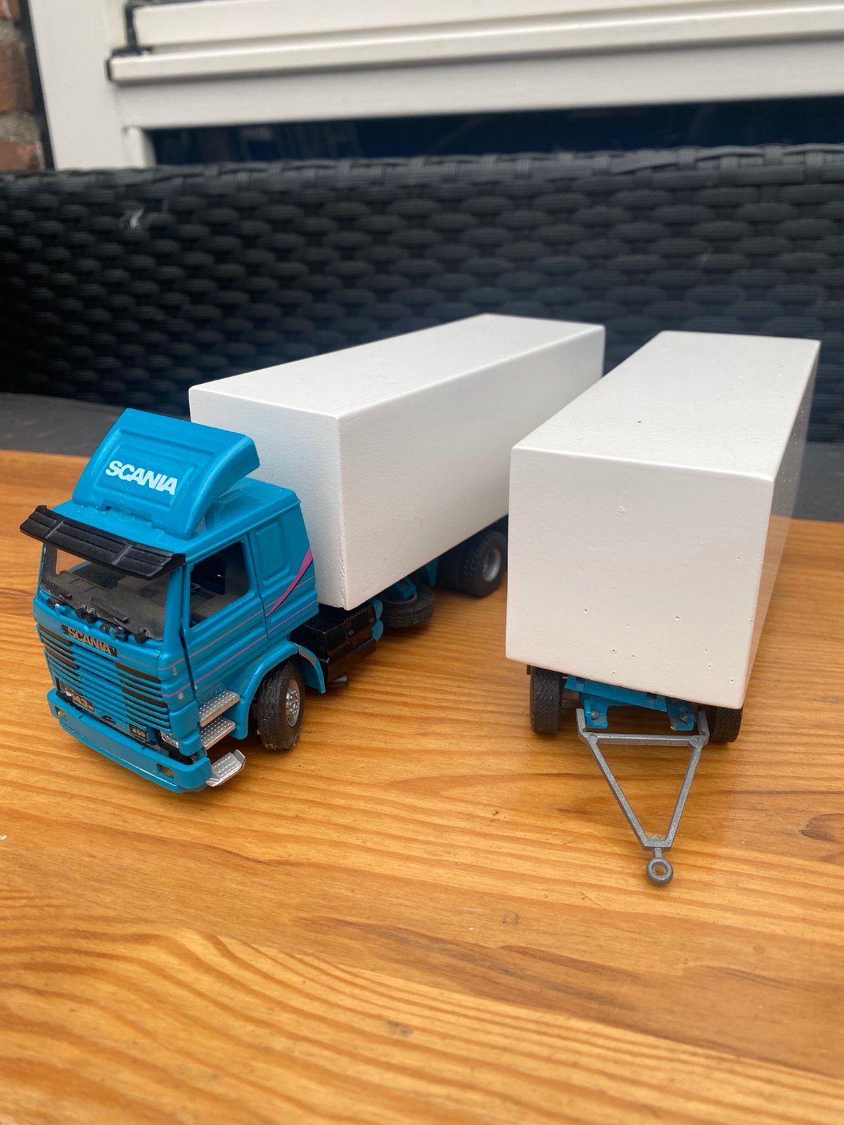 Mooie Scania, Bieden., Hobby en Vrije tijd, Ophalen of Verzenden, Zo goed als nieuw, Bus of Vrachtwagen, Tekno