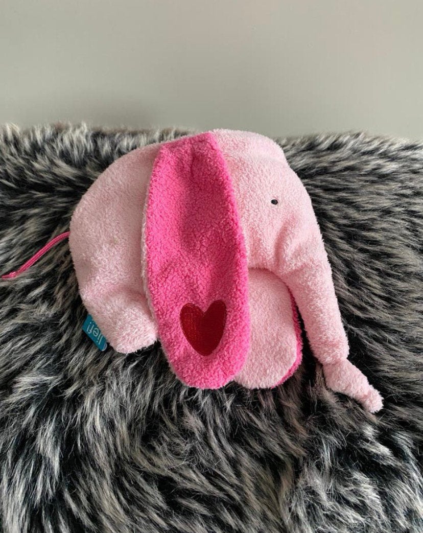 Knisper doekje olifant van lief!, Verzenden, Zo goed als nieuw, Olifant