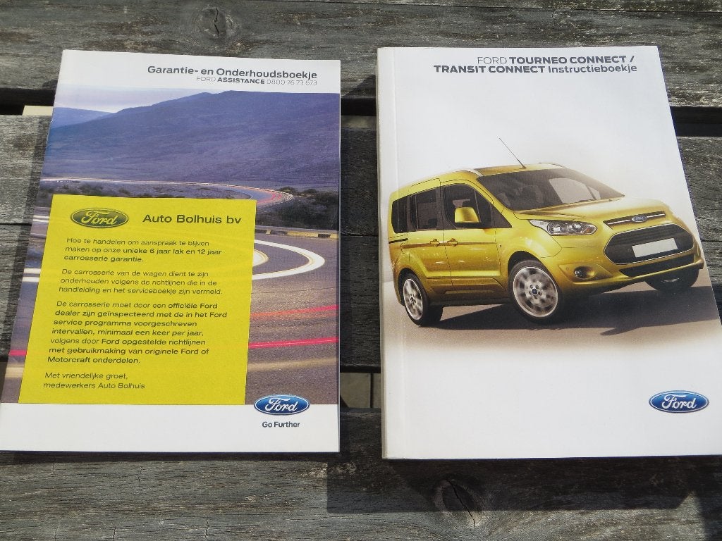 Instructieboek Ford Transit Connect, Tourneo Connect 12-2015, Ophalen of Verzenden