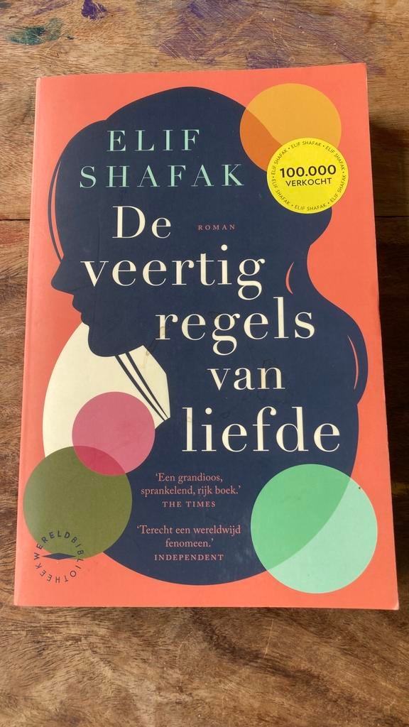 Elif Shafak - De veertig regels van liefde, Ophalen of Verzenden, Zo goed als nieuw, Elif Shafak
