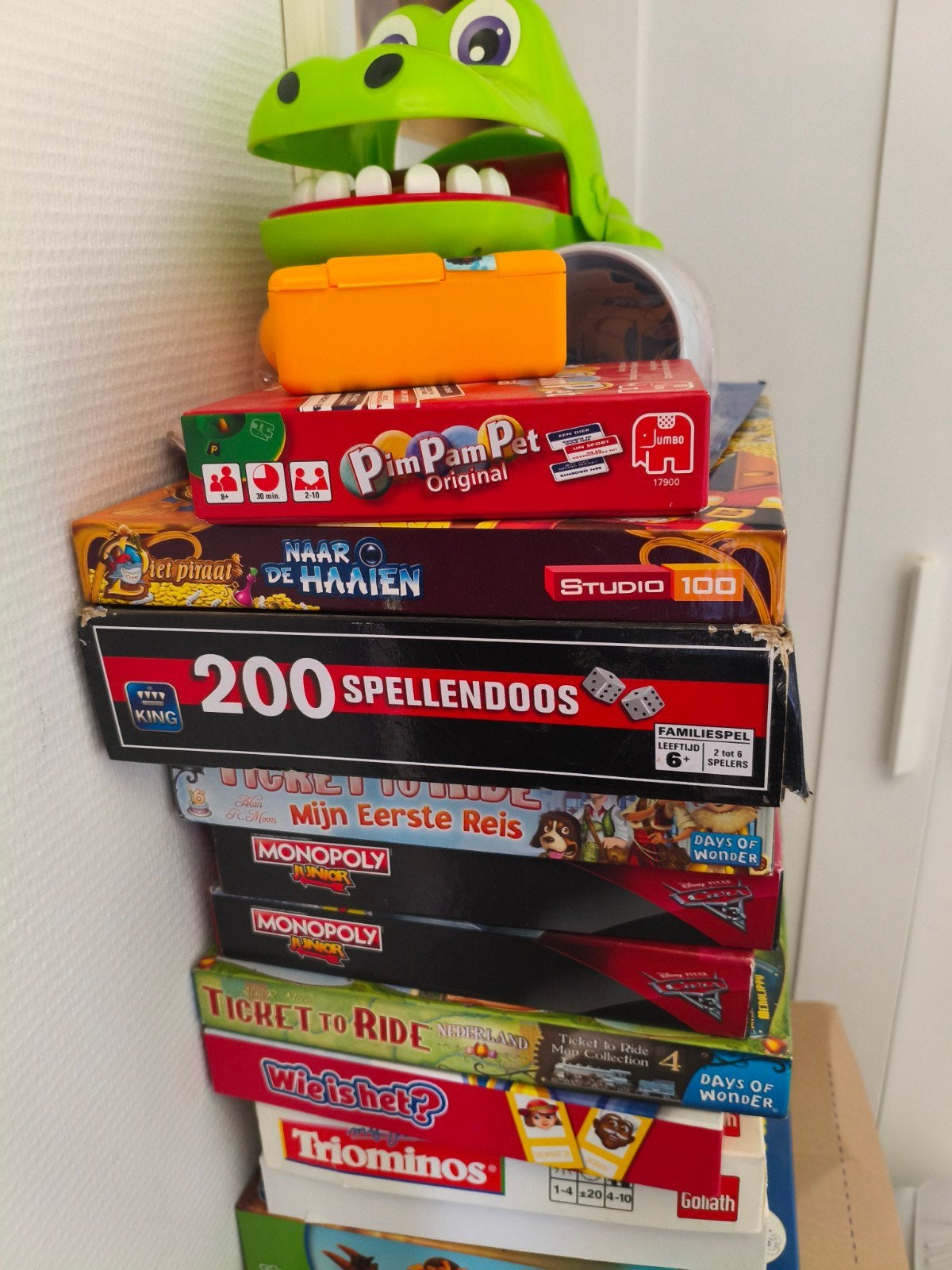 spelletjes, Vijf spelers of meer, Ophalen, Gebruikt