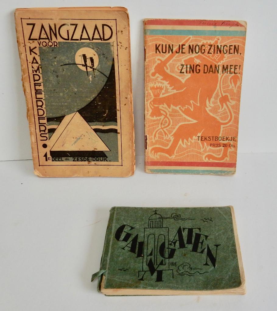 Antieke muziekboekjes, Ophalen of Verzenden, Gelezen, Artiest