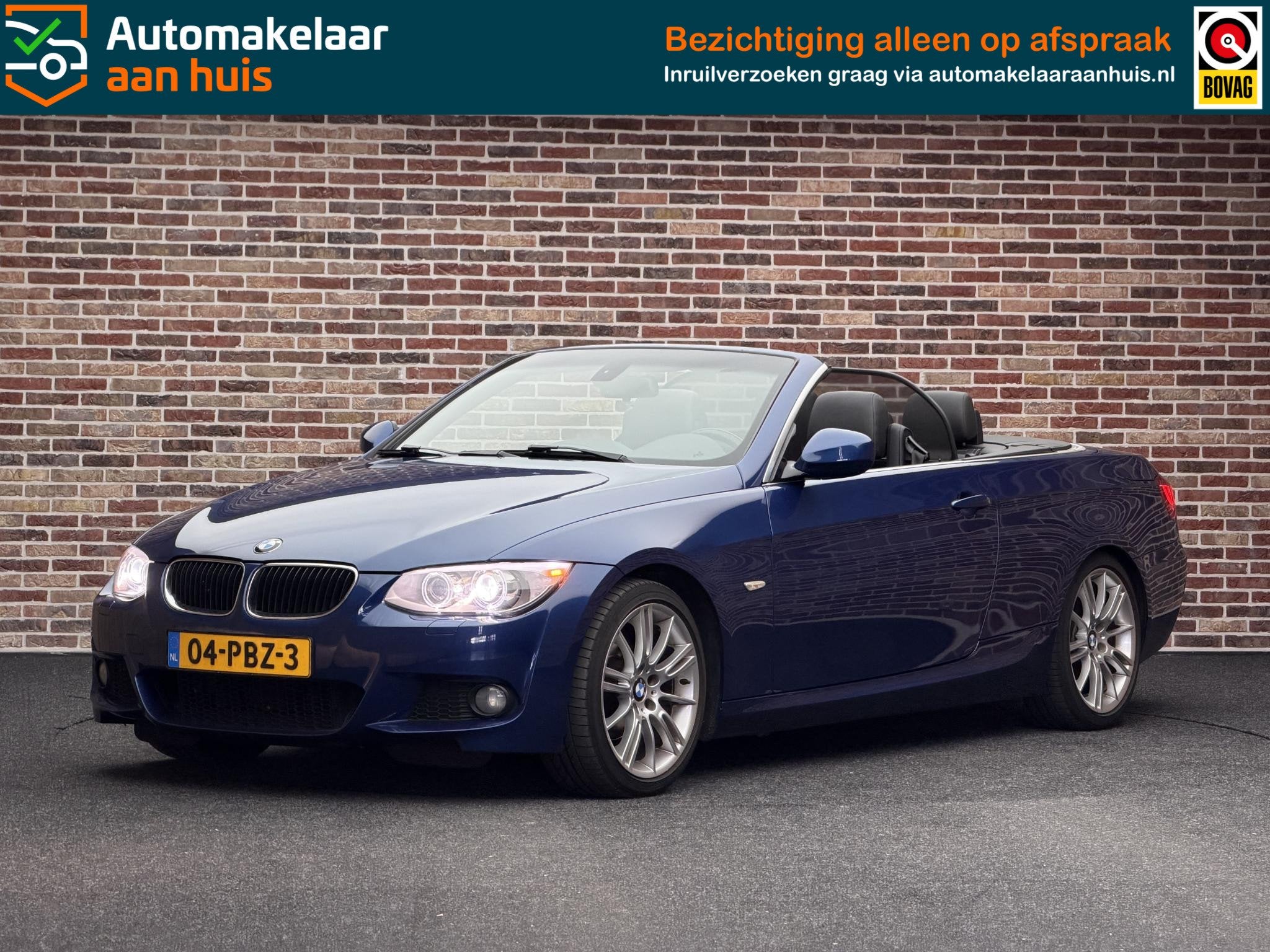 BMW 3-serie Cabrio 320i High Executive M Sport Automaat Leer, Automaat, Euro 5, Achterwielaandrijving, 4 cilinders