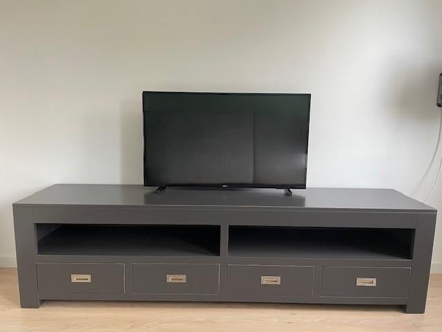Schitterend tv-meubel van zeer goede kwaliteit, Ophalen, Zo goed als nieuw, 200 cm of meer, Minder dan 100 cm