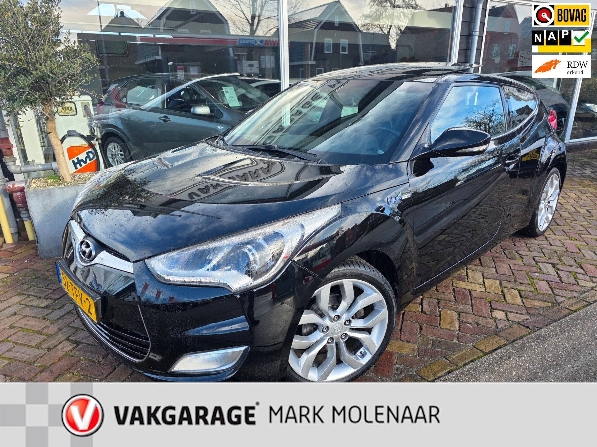 Hyundai Veloster 1.6 GDI i-Catcher,leuke auto,panorama etc, Auto's, Voorwielaandrijving, Gebruikt, 1591 cc, 4 cilinders
