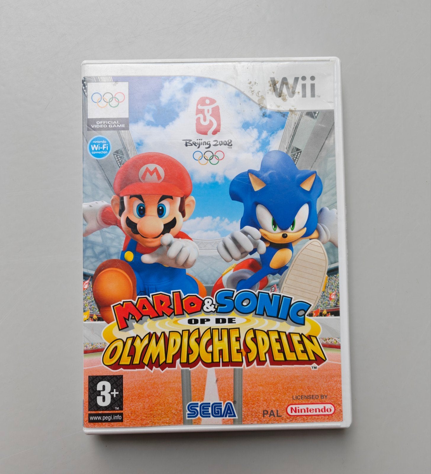 Mario & Sonic op de Olympische Spelen - Nintendo Wii, Spelcomputers en Games, Games | Nintendo Wii, Gebruikt, Eén computer, Ophalen of Verzenden