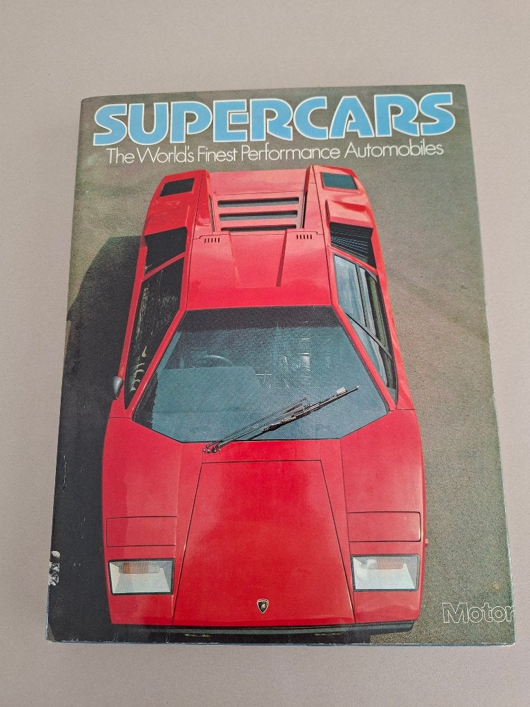AUTOBOEK SUPERCARS van de 70er JAREN, Boeken, Gelezen, Ophalen of Verzenden, Overige merken, Jeremy Sinek