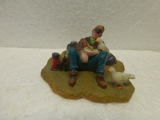 lemax Easy Pickins kerstdorp tafereeltje poppetje figurine., Ophalen of Verzenden, Zo goed als nieuw