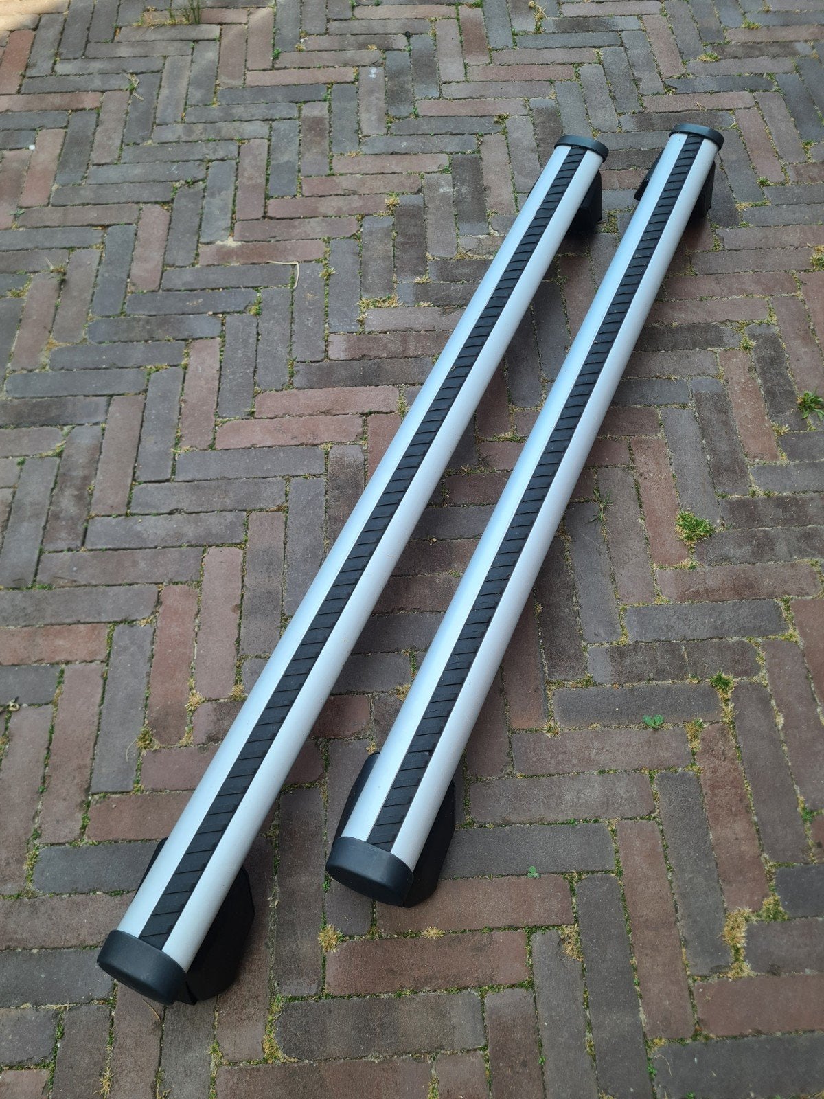 Originele Audi Q5 (FY) dakdragers - Zo goed als nieuw, Auto diversen, Dakdragers, Ophalen, Zo goed als nieuw