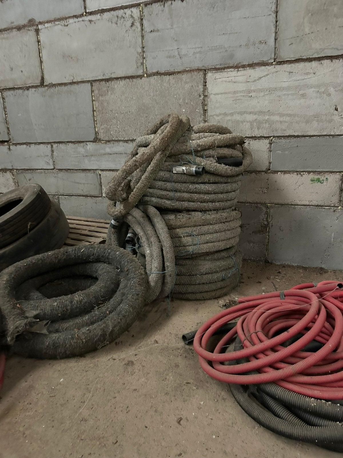 Drainagebuis, Ophalen, Zo goed als nieuw