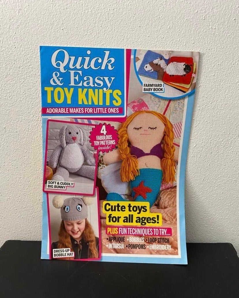 Quick & Easy Toy Knits, Hobby en Vrije tijd, Breien en Haken, Ophalen of Verzenden, Zo goed als nieuw, Breien, Patroon of Boek